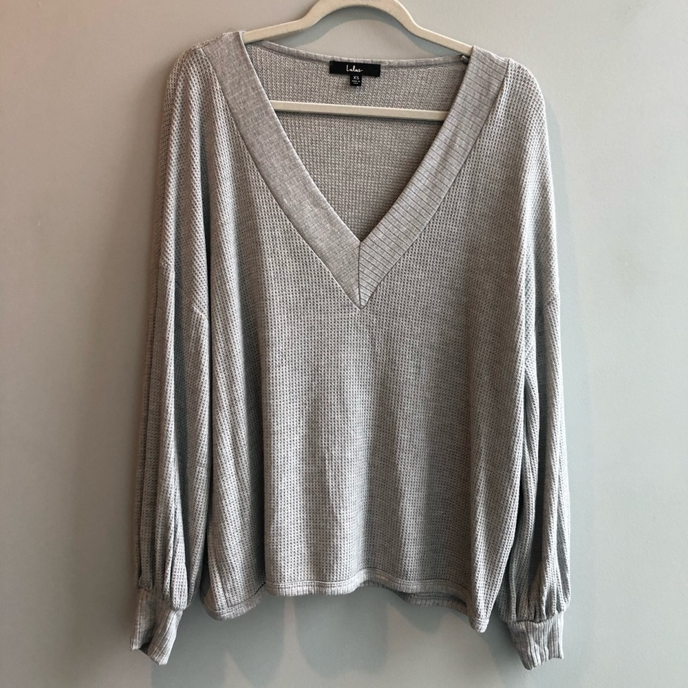 Grey Knit Sweater